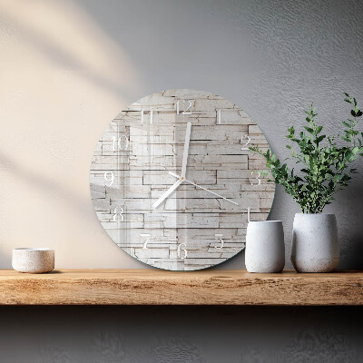Round wall clock Clinker