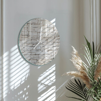 Round wall clock Clinker