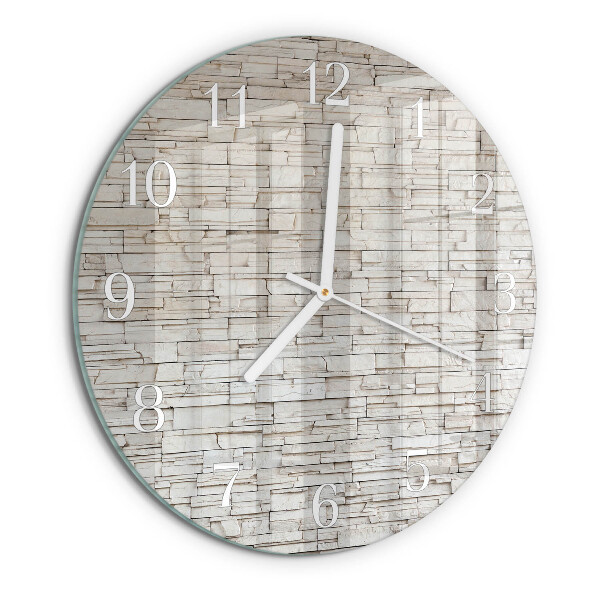 Round wall clock Clinker