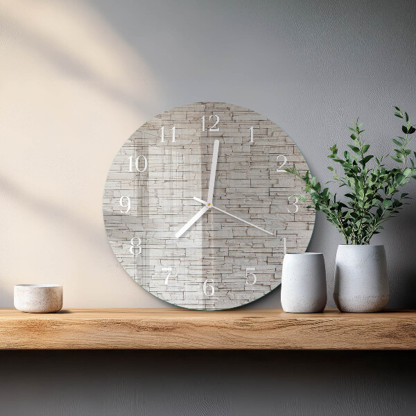 Round wall clock Clinker