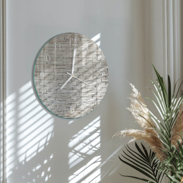 Round wall clock Clinker