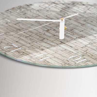 Round wall clock Clinker