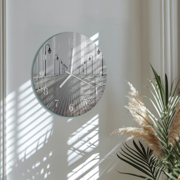 Round wall clock Pier
