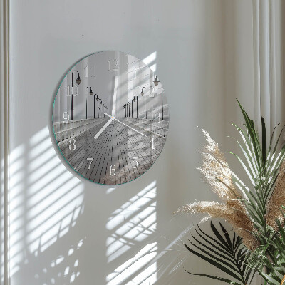 Round wall clock Pier