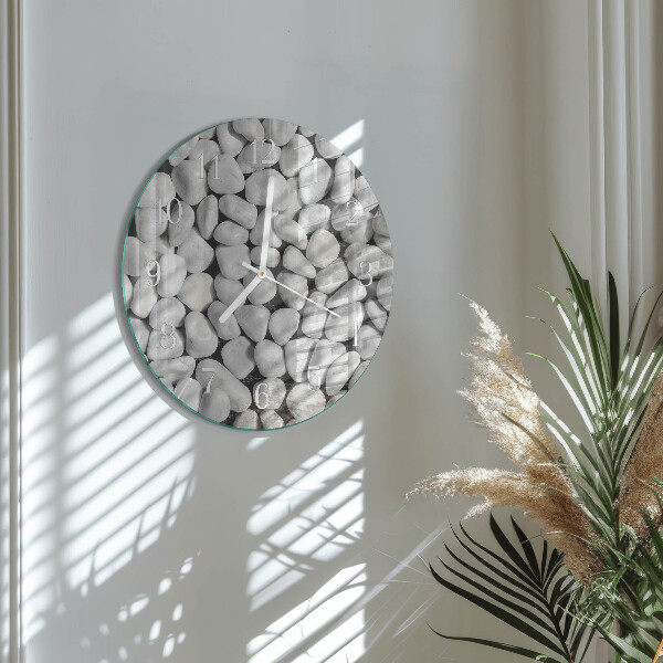 Round wall clock Stones
