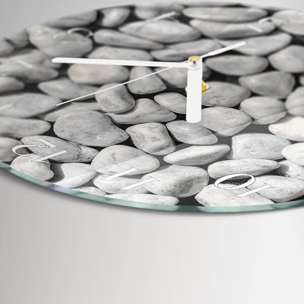Round wall clock Stones