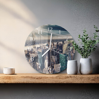 Round wall clock City