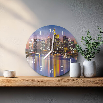 Round wall clock Horizon