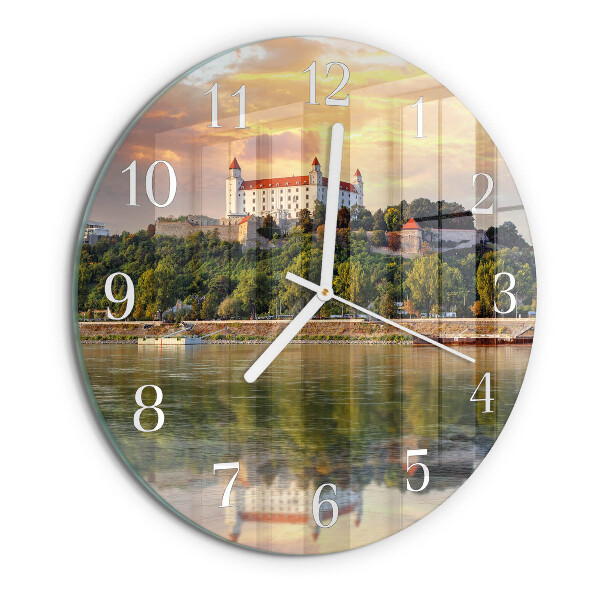 Round wall clock River Castle