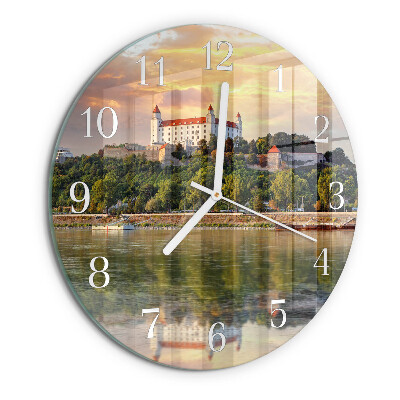 Round wall clock River Castle