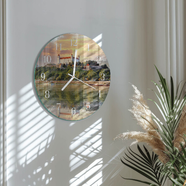 Round wall clock River Castle