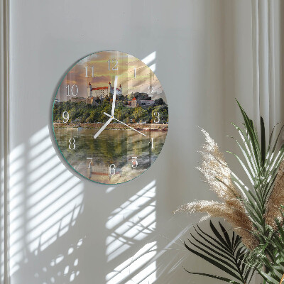 Round wall clock River Castle