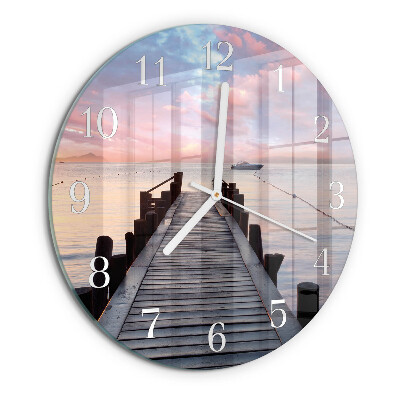 Round wall clock Bridge