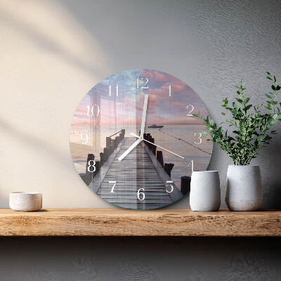 Round wall clock Bridge