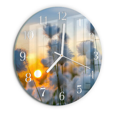 Round wall clock Cotton