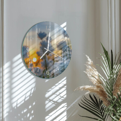 Round wall clock Cotton