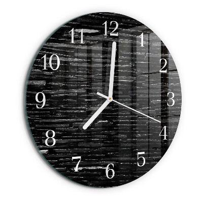 Round wall clock Stones