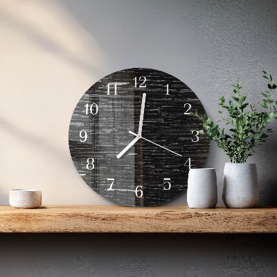 Round wall clock Stones