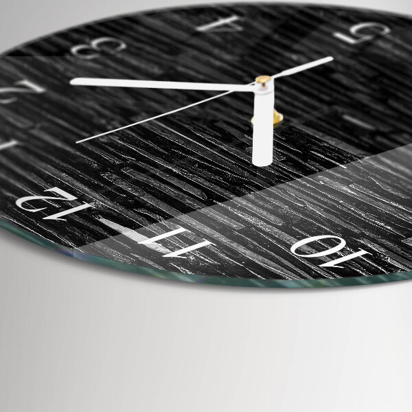 Round wall clock Stones
