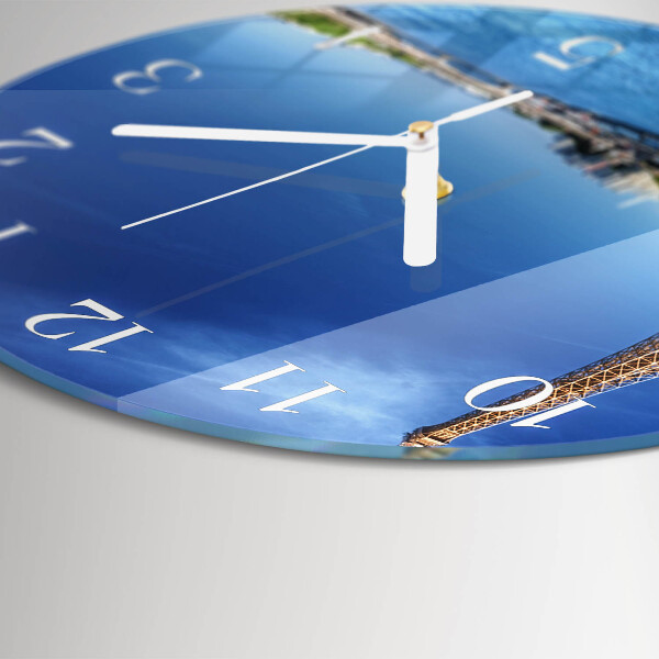 Round wall clock The Sky of Paris