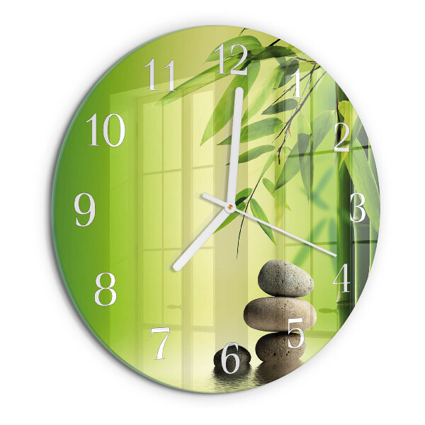 Round wall clock Stones