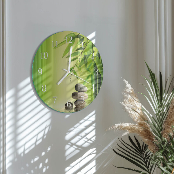 Round wall clock Stones