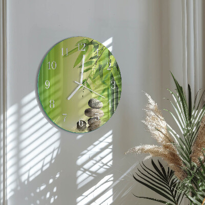 Round wall clock Stones
