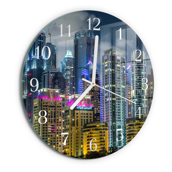Round wall clock City
