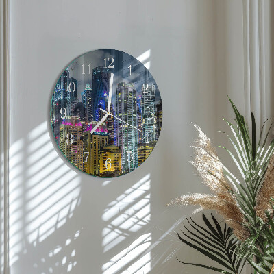 Round wall clock City