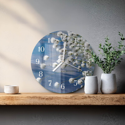 Round wall clock Cotton