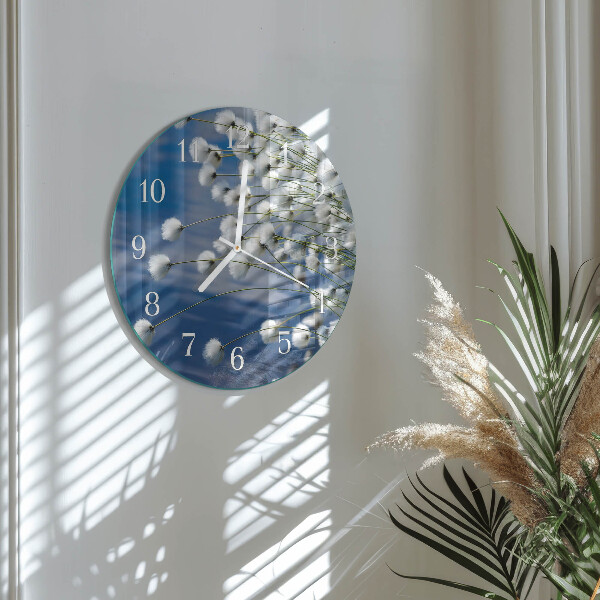 Round wall clock Cotton