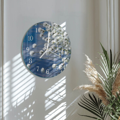 Round wall clock Cotton