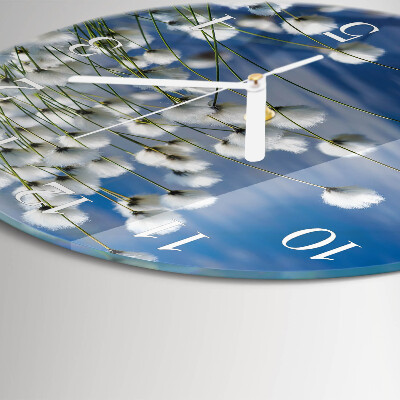Round wall clock Cotton