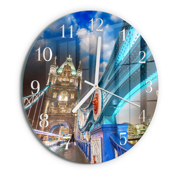 Round wall clock Bridge