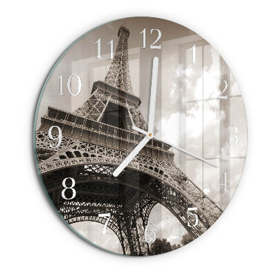 Round wall clock Paris