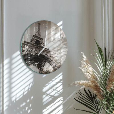 Round wall clock Paris