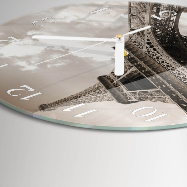 Round wall clock Paris