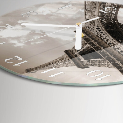 Round wall clock Paris
