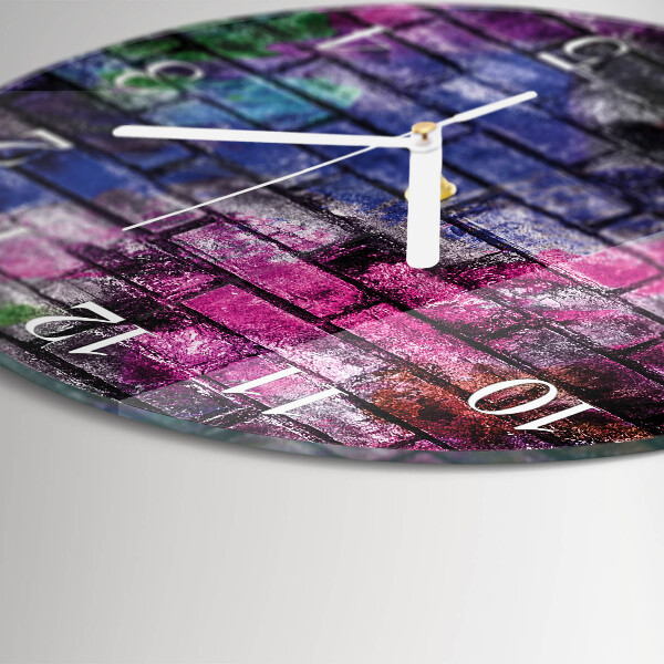 Round wall clock Brick