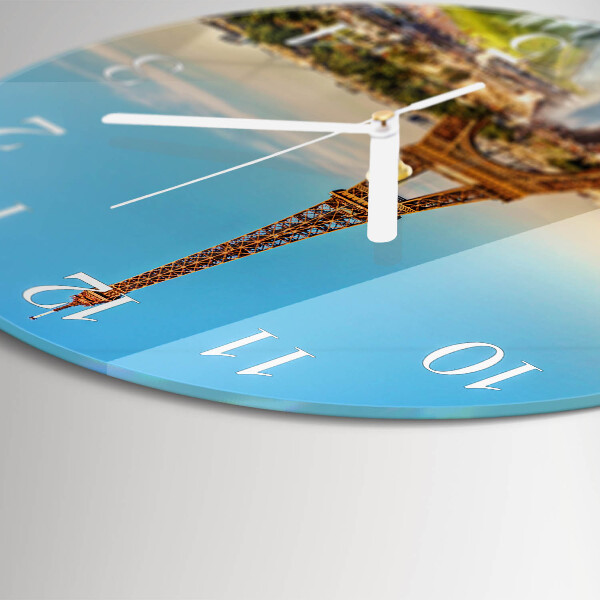 Round wall clock Paris