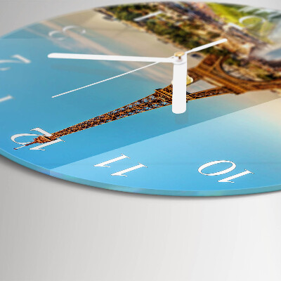 Round wall clock Paris