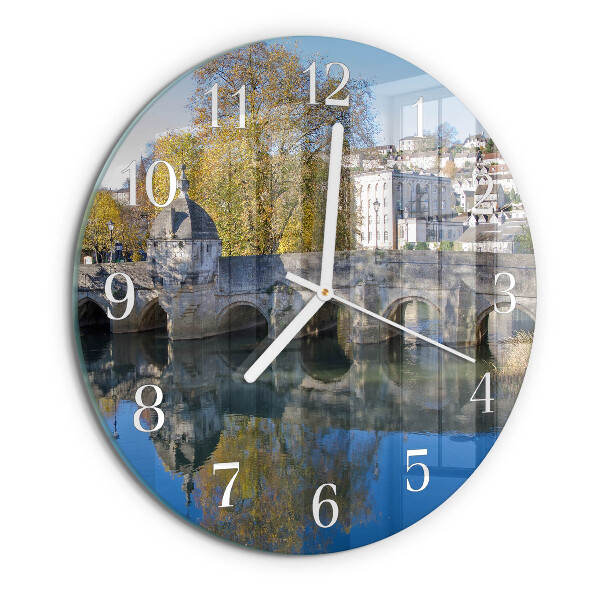 Round wall clock Bridge