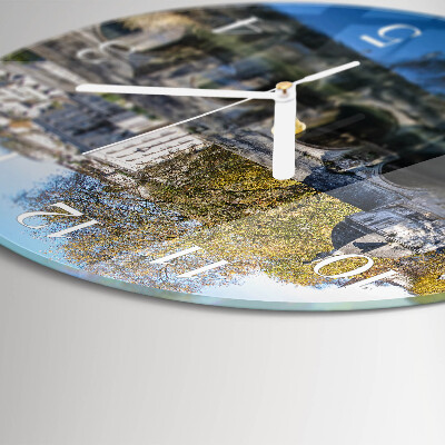 Round wall clock Bridge