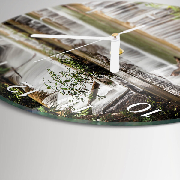 Round wall clock Cascade