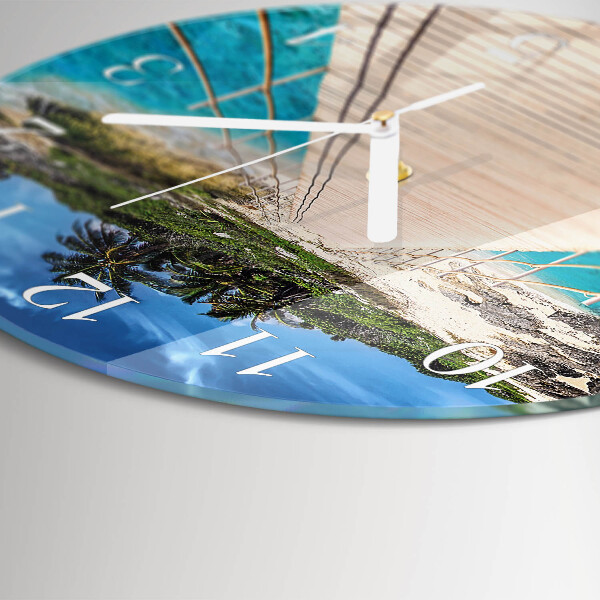 Round wall clock Island Bridge