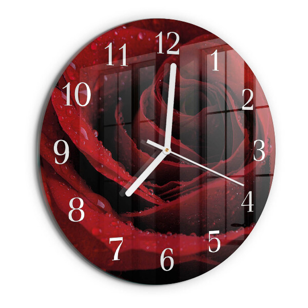 Round wall clock Rose