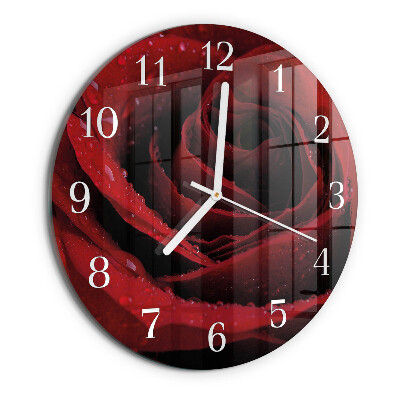 Round wall clock Rose
