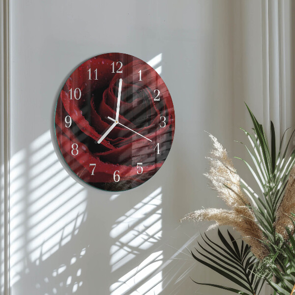 Round wall clock Rose