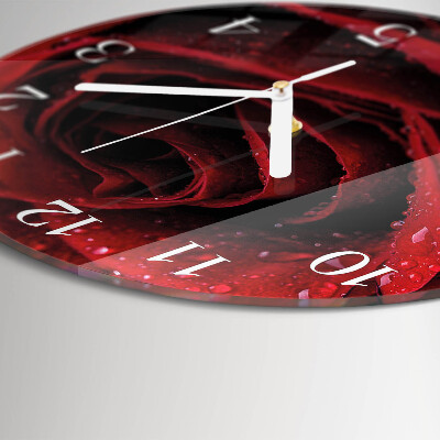 Round wall clock Rose