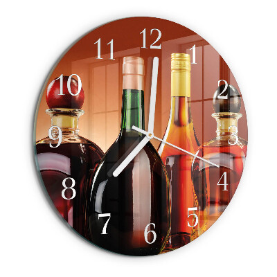 Round wall clock Ghosts